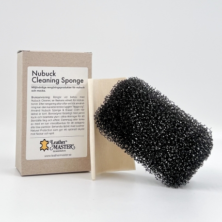 Nubuck Sponge & Eraser Cloth nubuko kempinė + trintuko šluostė